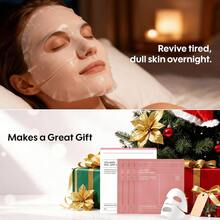 Collagen Overnight Face Mask For Skincare, Suitable For Glowing, Radiant Skin, Enhances Your Skincare Efficiency, Improves Elasticity And Firmness, Supports The Skin Barrier, And Provides Hydration And Soothing. - Facial Masks - View 10