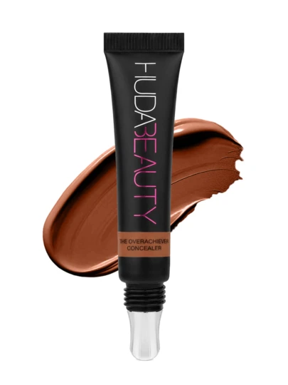 Huda Beauty The Overachiever Concealer Hazelnut Makeup 0.34oz/10ml Full Coverage, Natural, Sheer Girlfriend Wife Mother Friend Birthday Graduation Party Travel Camping Outdoors School Campus Trip Festivals Anniversary Office Winter Christmas Special Occasions, Party
