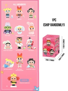 Bộ sưu tập hộp bí mật POP MART CRYBABY Cute Power Girl Series, 12 phiên bản thường + 1 phiên bản bí mật, thiết kế theo phong cách Y2K đáng yêu, bao gồm các nhân vật Bubble Girl, Flower Girl, Furry Girl và Rabbit, bảng màu nhẹ nhàng với biểu cảm tinh nghịch, phiên bản bí mật "Mobax Princess", món quà hoàn hảo cho người hâm mộ CRYBABY, người sưu tập hộp bí mật và những người yêu thích phong cách Y2K, lý tưởng cho sinh nhật, Ngày Valentine, các ngày lễ và bộ sưu tập theo chủ đề dễ thương. - Nhiều màu - Xem 15
