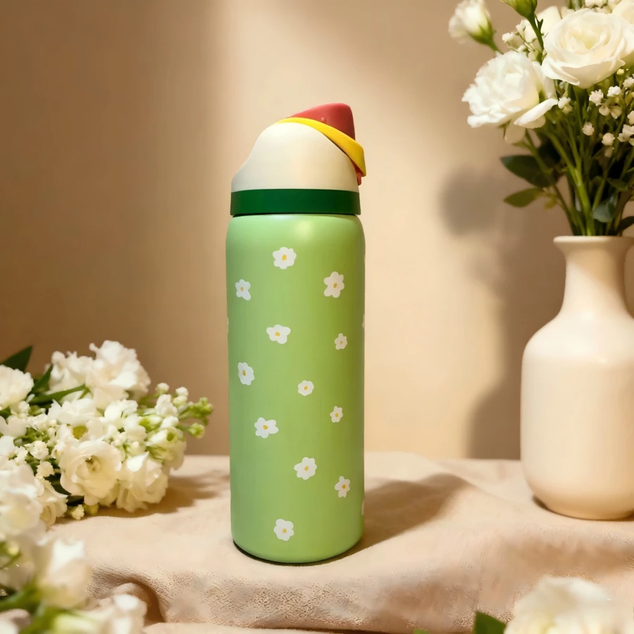 Stainless Steel Insulated Cup. Sealed Leak-Proof 32 Oz Water Bottle. No Spillage Even When Inverted And Shaken Vigorously. Easy To Carry In A Backpack Without Any Pressure. It Is Suitable For Both Personal Use And As A Gift. - Nhiều màu - Xem 1
