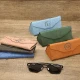 Multi-colored Sheepskin Eyeglass Case