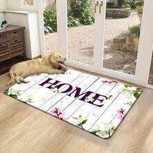 1/2/3pcs Spring Summer Daily Kitchen Rug Floral Home Decor Cotton Polyester Kitchen Mat Door Mat For Home Kitchen Bathroom Outdoor Garden Party Dining Room Decor Kitchen Carpet Kitchen Mat Door Mat Home Decor - Multicolor - View 12