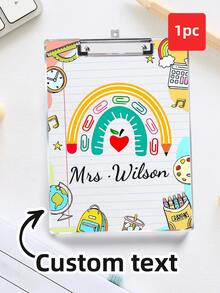 1-2pcs Customizable Name Writing Board For Teachers - Personalized Teacher Gift, School & Office Supplies, New Teacher Back-To-School Gift, Classroom Decor, Back To School Season, Teacher's Day Gift, Teacher Appreciation Gifts 2026, Gift Ideas - Multicolor 2 - View 16