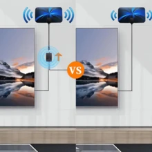 30dB Digital TV Antenna Amplifier - Crystal Clear, Low Noise, USB Powered Booster, Suitable For Smart TV And Cable TV - Black - View 6