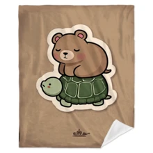 Comfortable Capybara Throw Blanket - Soft And Versatile For All Seasons, Suitable For Bedroom, Sofa, Travel - Modern Style With Cute Cartoon Capybara Print, Lightweight And Warm, Adorable Blanket - As Picture Shows - View 3