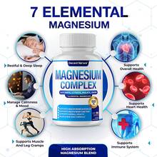 Magnesium Complex 1000mg Made With 7 Elemental Magnesium 90 Capsules - 80g - Xem 2