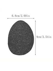 10片装防滑鞋垫，橡胶自粘防滑鞋贴，高跟鞋保护贴，适用于女士凉鞋、白色高跟鞋、靴子、女士鞋履配件 - 黑色 - 查看 7