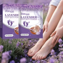 4pcs/Set Foot Care,Foot Bath Soaking Salt,For Deep Moisturizing, Softening & Smoothing Feet - Relaxing Foot Soak For Home, Spa, Travel ,Skincare Lovers, Sea Salt For Bath, Bath Bomb, Bath Product - Lavender - View 4