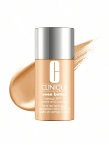 Clinique 更佳粉底液 SPF 15 WN 76 烤小麦 1oz/30ml 粉底液 中等遮瑕 自然妆效 无油持久 提亮肤色 女友 妻子 母亲 朋友 生日 毕业派对 旅行 露营 户外 学校 校园旅行 节日 周年纪念 秋季 万圣节 秋季妆容 - WN 76 烤小麥 - 查看 1