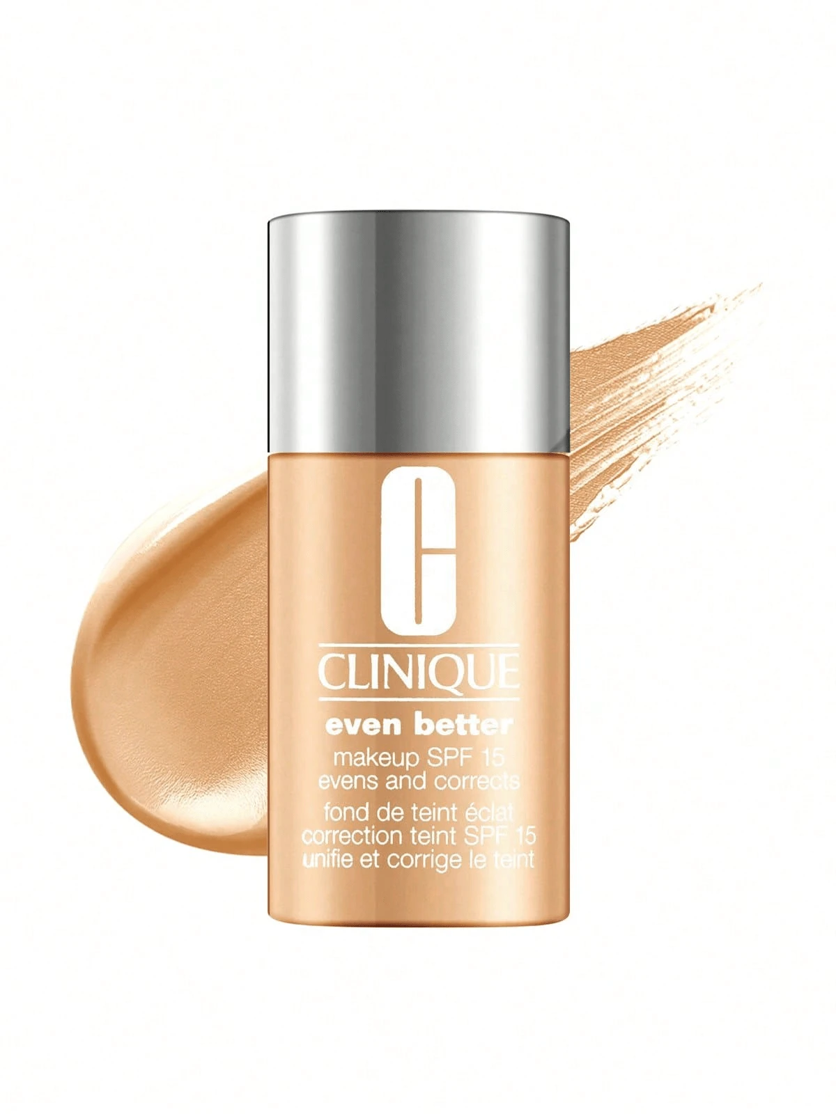 Clinique 更佳粉底液 SPF 15 WN 76 烤小麦 1oz/30ml 粉底液 中等遮瑕 自然妆效 无油持久 提亮肤色 女友 妻子 母亲 朋友 生日 毕业派对 旅行 露营 户外 学校 校园旅行 节日 周年纪念 秋季 万圣节 秋季妆容 - WN 76 烤小麥 - 查看 1