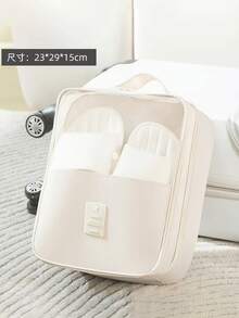 Personalized Travel Shoe Bag: Waterproof And Washable Daily Storage Bag, Travel Storage Bag Doubles As Shoe Bag - Made Of High-Quality Polyester Fabric, Durable And Waterproof, Equipped With Smooth Two-Way SBS Zipper And Quality Breathable Mesh. An Ideal Choice For Travelers Or Office Workers.