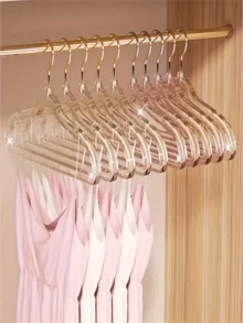 Transparent Acrylic Clothes Hanger, Seamless Non-Slip Hanger, Luxury Clothing Store Dedicated Drying Rack - Multicolor - View 7