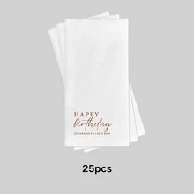 25-100 piezas Servilletas personalizadas con retrato de mascota para boda, servilletas de papel con sensación de lino personalizadas con imagen, impresión nítida, decoración de mesa perfecta para boda, fiesta de cumpleaños, aniversario, despedida de soltera, fiesta de compromiso, servilletas de cóctel ideales para pareja, amante y familia, servilletas de postre personalizadas - rectángulo - Ver 9