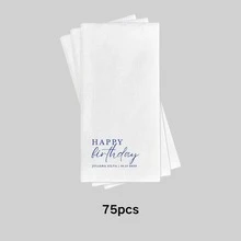 25-100 piezas Servilletas personalizadas con retrato de mascota para boda, servilletas de papel con sensación de lino personalizadas con imagen, impresión nítida, decoración de mesa perfecta para boda, fiesta de cumpleaños, aniversario, despedida de soltera, fiesta de compromiso, servilletas de cóctel ideales para pareja, amante y familia, servilletas de postre personalizadas - rectángulo - Ver 11