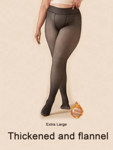 1 peça Meia-calça Preta Transparente Sexy Feminina de 80g/220g, Legging Sexy para Escritório, Primavera, Outono e Inverno, Quente e Confortável