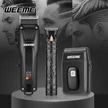 3件/2件/1件 WEEME 多功能男士电动剃须刀,适合作为送给男友的礼物 - 黑色 - 查看 3