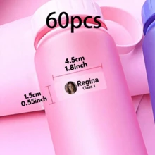 1/60/120/180/240 cái Nhãn dán đồ dùng học tập, Nhãn phân loại vật phẩm, Nhãn tên thể thao, Nhãn dán tựu trường, Nhãn sách cá nhân hóa, Nhãn tên tùy chỉnh, Nhãn văn phòng phẩm học sinh, Bút chì, Bình nước | Cần thiết cho mùa tựu trường và học kỳ mới, Nhãn dán cá nhân hóa - Nhiều màu (Học sinh 1) - Xem 11