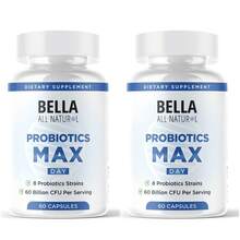 Miriyalyad BELLA Probiotics MAX | 8 Strains, 60 Billion  Per Serving | Daily Gut Health Support Supplement (60 Capsules)[Free Shipping ](2026 Latest Version) - 2PCS - 查看 7