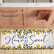 1/2/3 buc covor de bucătărie de primăvară/vară de zi cu zi, design floral cu lămâie, poliester, antiderapant, covoraș de bucătărie, covoraș de ușă, decor pentru casă, dulce casă, pentru bucătărie, baie, exterior, grădină, petrecere, sufragerie, accesorii de bucătărie, decorare casă, covor de bucătărie, covoraș de bucătărie, covoraș de ușă, decor pentru casă - Multicolor - Vizualizare 18