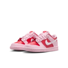 Nike DUNK LOW Kids' Sports Casual Shoes, Red, IQ0218-663 - Red - View 1