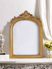 1 khung ảnh trang trí mạ vàng cổ điển, thiết kế retro trang nhã, phù hợp trang trí đám cưới, trang trí nhà cửa, món quà lý tưởng cho Giáng sinh, mùa đông, tiệc tùng, sinh nhật và là vật trang trí hoàn hảo cho đám cưới, sinh nhật và các lễ hội khác. - Nhiều màu - Xem 6