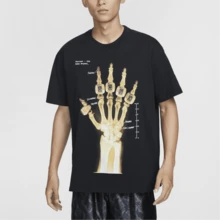 Nike X  联名款 FW24 柔软舒适时尚短袖T恤 - 黑色 - 查看 3