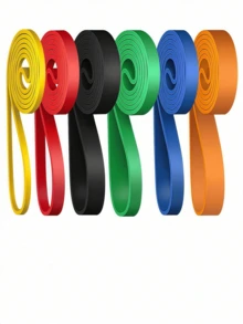 阻力带、橡皮筋环、深蹲辅助带、引体向上辅助带 - 彩色 - 查看 7