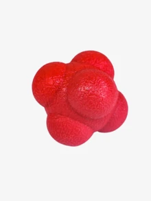 Rubber Hexagonal Reaction Ball Hand-Eye Coordination Training Women And Men Speed And Agility Training Ball Suitable For Speed Agility Coordination Training Basketball Football Outdoor Fitness And Outdoor Fun Fitness Accessories Workout Equipment Outdoor Sports Accessories - Multicolor - View 14