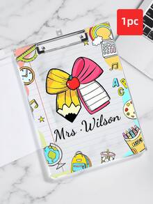 1-2pcs Customizable Name Writing Board For Teachers - Personalized Teacher Gift, School & Office Supplies, New Teacher Back-To-School Gift, Classroom Decor, Back To School Season, Teacher's Day Gift, Teacher Appreciation Gifts 2026, Gift Ideas - Multicolor 2 - View 19