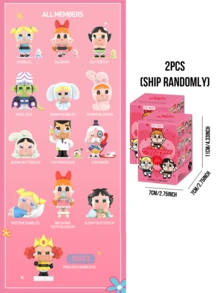 Bộ sưu tập hộp bí mật POP MART CRYBABY Cute Power Girl Series, 12 phiên bản thường + 1 phiên bản bí mật, thiết kế theo phong cách Y2K đáng yêu, bao gồm các nhân vật Bubble Girl, Flower Girl, Furry Girl và Rabbit, bảng màu nhẹ nhàng với biểu cảm tinh nghịch, phiên bản bí mật "Mobax Princess", món quà hoàn hảo cho người hâm mộ CRYBABY, người sưu tập hộp bí mật và những người yêu thích phong cách Y2K, lý tưởng cho sinh nhật, Ngày Valentine, các ngày lễ và bộ sưu tập theo chủ đề dễ thương. - Nhiều màu - Xem 14