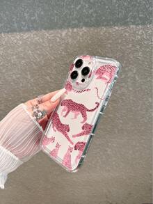 1个透明气垫豹纹手机壳，兼容 17 Pro Max、17/17 Pro、16 Pro Max、16/16 Pro/16 Plus、15 Pro Max、15 Pro/15 Plus/15、14 Pro Max、14 Pro/14、13 Pro/13、12 Pro/12、11/XS/XMax/8 Plus/7、Galaxy S25、A14、A23 5G、A15、A32、A33、A24、A51、A53、S20 FE、S21、S22、S23、S24、S25、S24 Ultra、A71、A55、A36、S21 Ultra、S23 Ultra，软壳，适合送给朋友、家人、情侣或自己。 - 彩色 - 查看 4