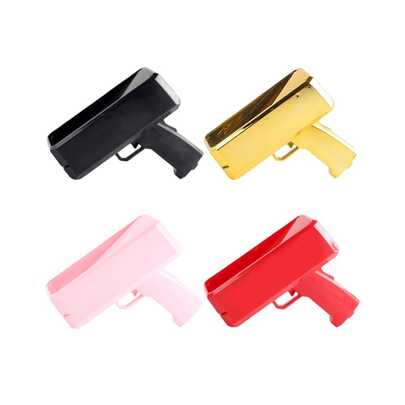 喷钱枪玩具，假钞喷枪，撒钱玩具枪，手持式现金枪假钞分发器