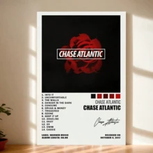 1pc Chase Atlantic Album Cover Unframed Canvas Wall Art Aesthetic Canvas And Prints Wall Art Picture For Bedroom Home Decor - Multicolor - View 2
