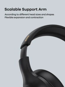 REMAX Wireless Bluetooth Headphones Hi-Fi Stereo Sound With Active Noise Cancellation, Foldable And Lightweight Over-Ear Design, Built-In Microphone. Sports Headphones Compatible With Both IOS And Android Systems. - RB-660HB - View 9