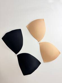 2 Packs Invisible Adhesive Bras – Strapless Silicone Push-Up Bra Cups, Suitable For Backless Dresses, Breathable Self-Adhesive Lifting Pads, Reusable, Skin-Friendly Self-Adhesive Lifting Bra, Invisible Non-Slip Reusable Adhesive Bra, New Style Lifting Invisible Silicone Bra With Straps. - Multicolor - View 6