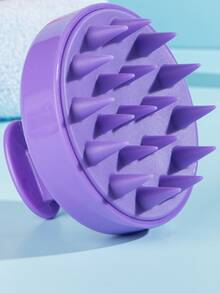 1 Set Hair Brush, Hair Massage Brush, Head Massage Brush, Comb, Soft Rubber Shampoo & Bath Tools - Multicolor - View 13