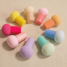 9pcs Brush Set With Sponge Applicators, Multi-Color Options, Gourd Handle, Suitable For Crafts, Wet & Dry Use - Ink Daubers, Applicable For Scrapbooking, Card Making And Mixed Media Art, Back To School, School Supplies - Nhiều màu - Xem 10