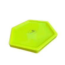 Large Hexagonal Mosaic Tray 18cm Various Colors Decoration - Amarillo - Ver 3