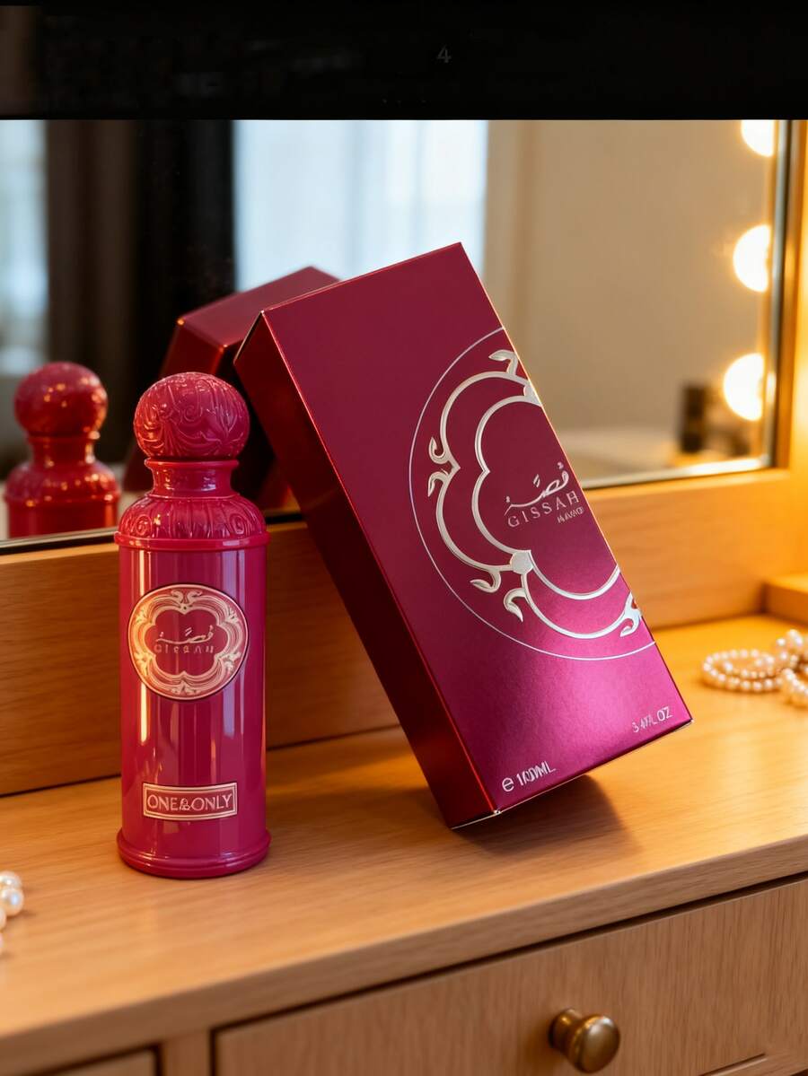 GIS SAH ONE & ONLY Perfume Set For Women & Men - Long Lasting Seductive Signature Aroma | Makeup, Mother Day Gift | Perfect For Lovers, Friends, Bosses, Birthdays, Thanksgiving, Halloween, Christmas Decorations & Presents | Business/Commuting, Love/Dating, Travel, Car/Wardrobe - Red - View 1