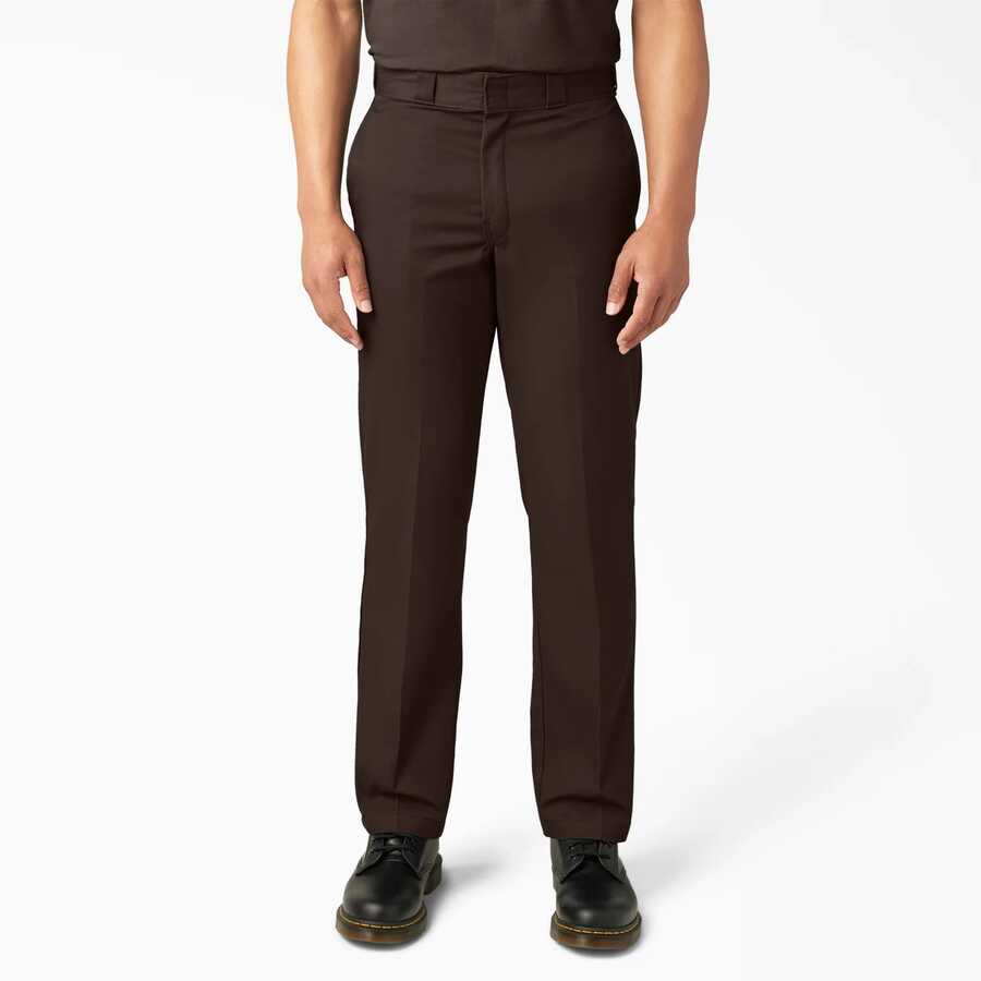 Dickies Original 874® Work Pants (874) Dark Brown - Dark Brown - View 1