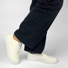 Tênis Feminino Branco Casual da Vizzano Original Estiloso Confortável Flatform Macio Confortável - Branco - Visão 2