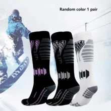3 pares de calcetines de esquí unisex cálidos, adecuados para calcetines de compresión para pantorrilla de hombre, calcetines de esquí, calcetines de invierno hasta la rodilla, calcetines de compresión hasta la rodilla, calcetines para pantorrilla, que proporcionan un soporte óptimo para esquiar, correr, viajar, deportes y senderismo - Multicolor - Ver 13
