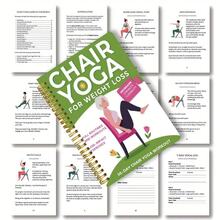 30-Day Chair Yoga Book, Featuring 40+ Low-Impact Exercises - A Chair Yoga Guide For Seniors And Beginners, With Step-By-Step Illustrated Poses And Home And Office Workout Plans - CP-203 - Xem 3