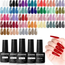 JODSONE 36 PCS Gel Nail Polish Set-32 Colors Gel Polish Kit Base Coat Glossy Matte And Glitter Top Coat Nail Polish Set Green Blue Red Pink Collection Gifts For Women - JOD1-gEL-d002 - View 1