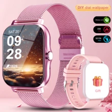 1pc Unisex Silicone Strap Smart Watch, Can Make/Receive Calls, Step Counting, Calorie Counter, Sports Distance Tracking, Multiple Sports Modes, Alarm & Call/Message Reminder, Multi-Function Fitness Smartwatch, 1.83" Full-Screen Touch, Compatible With Android & IOS, Christmas & Halloween Gift - Multicolor - View 6
