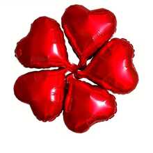 50 quả bóng bay hình trái tim màu đỏ, đường kính 10cm, thích hợp trang trí đám cưới, sinh nhật, kỷ niệm, Ngày của Mẹ, trang trí phòng trong nhà, vòng hoa và cổng vòm bằng bóng bay. - Đỏ - Xem 6