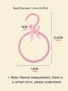 珍珠设计家居围巾/披肩收纳架 - 彩色 - 查看 6