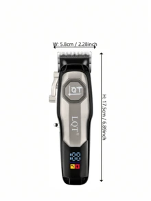 LQT Electric Dog Grooming Kit | Home Dog Grooming Clipper | Low Noise & Vibration, Skin-Friendly | Trims Paw, Face & Full Body Hair | Includes Pet Nail Clipper | Beginner-Friendly Set, Must-Have For Pet Owners At Christmas - Silver - View 2