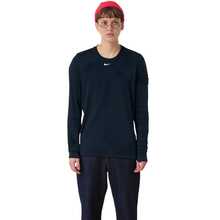 Nike Pro Mesh 运动紧身瑜伽健身上衣 - 黑色 - 查看 7