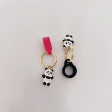 2个混色防丢防滑电子烟笔挂件，适用于钢笔和电子烟，绿叶挂件，420配件，510电子烟电池挂件 - 彩色 - 查看 5